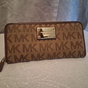 Michael Kors Brown Logo Wallet
